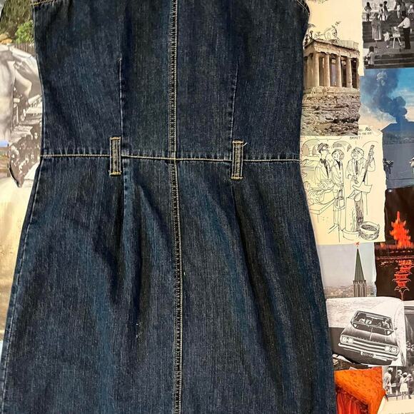 Vintage Faded Glory Denim Mini Dress - Picture 8 of 9